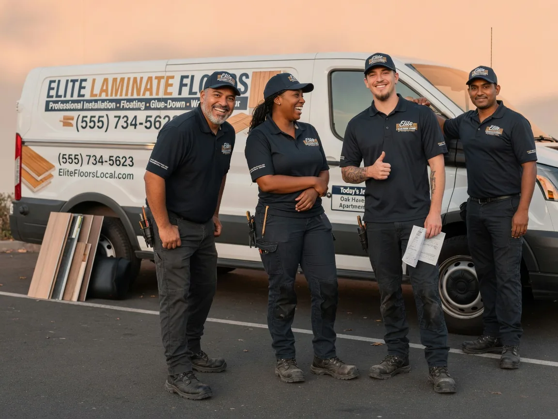 Laminate flooring installation company in Covert, MI